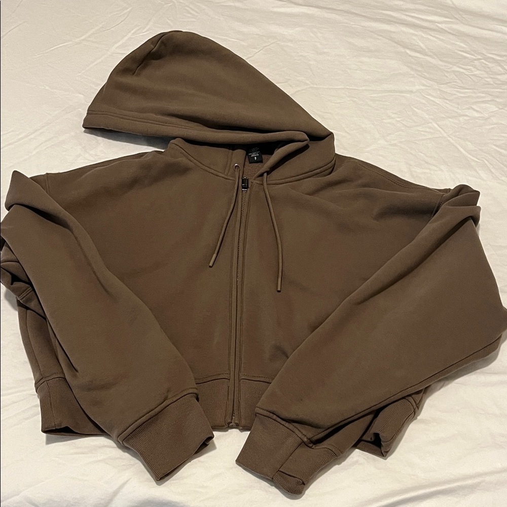 Athleta cropped hoodie